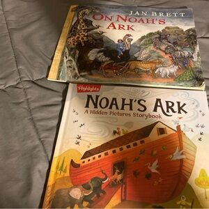 Noah's Ark Book Bundle 2 Books as pictured